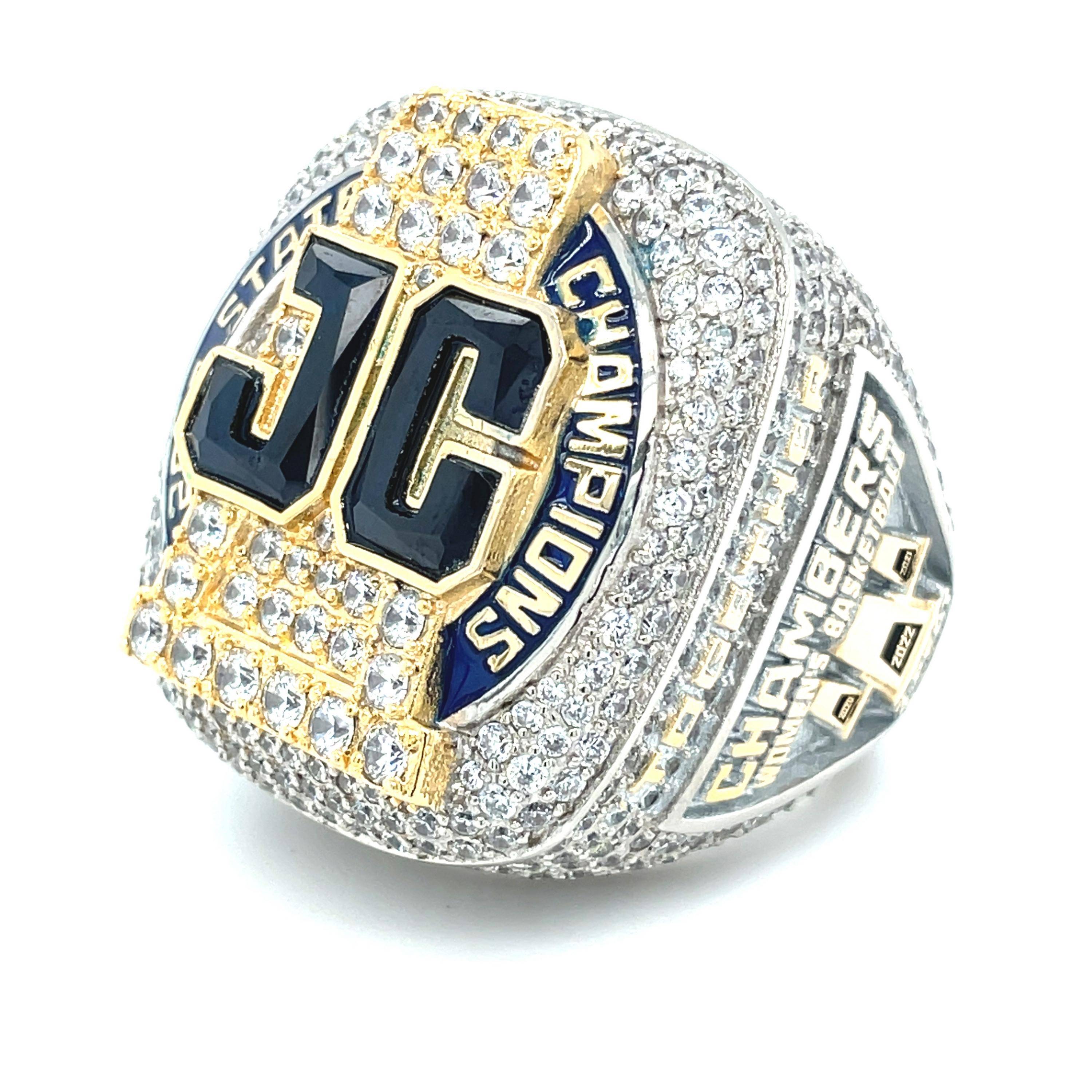 Basketball state championship rings clearance